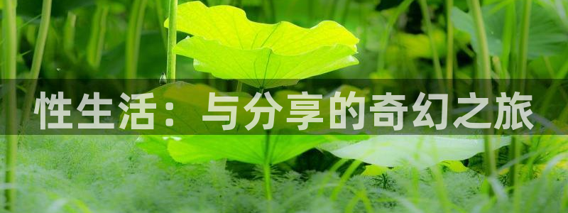 久久99视频只有精品：性生活：与分享的奇幻之旅