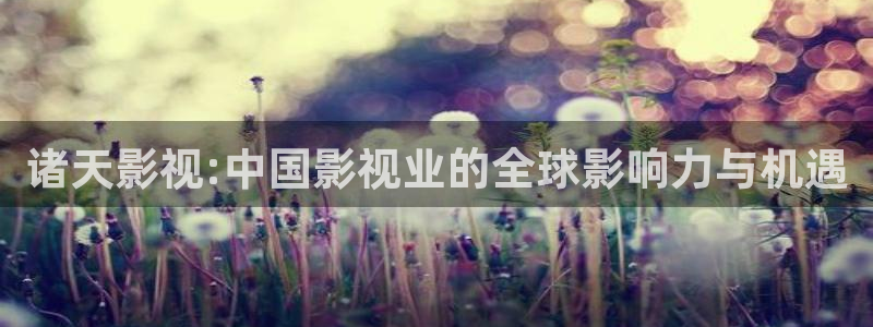 99视频观看视频：诸天影视:中国影视业的全球影响力与机遇